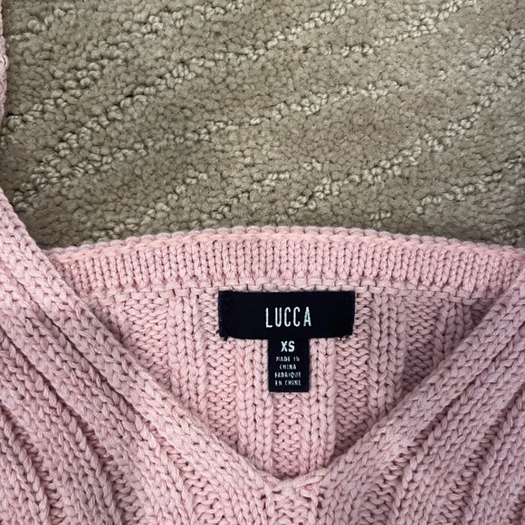 Lucca pink crop top - Picture 2 of 2